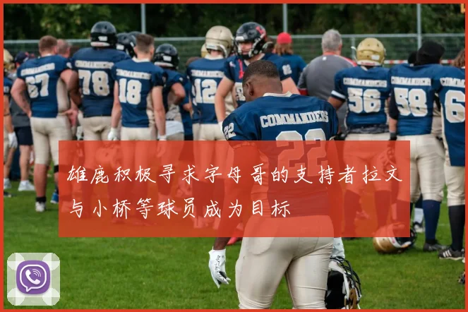 雄鹿积极寻求字母哥的支持者拉文与小桥等球员成为目标