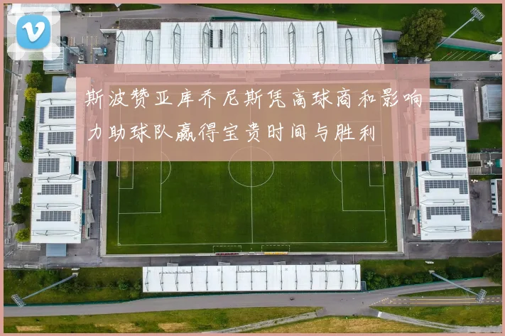 斯波赞亚库乔尼斯凭高球商和影响力助球队赢得宝贵时间与胜利