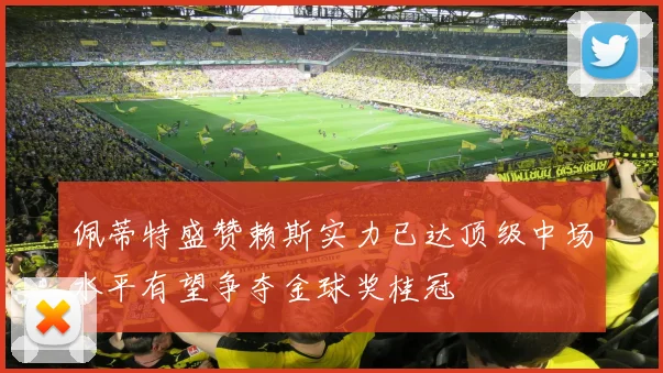 佩蒂特盛赞赖斯实力已达顶级中场水平有望争夺金球奖桂冠